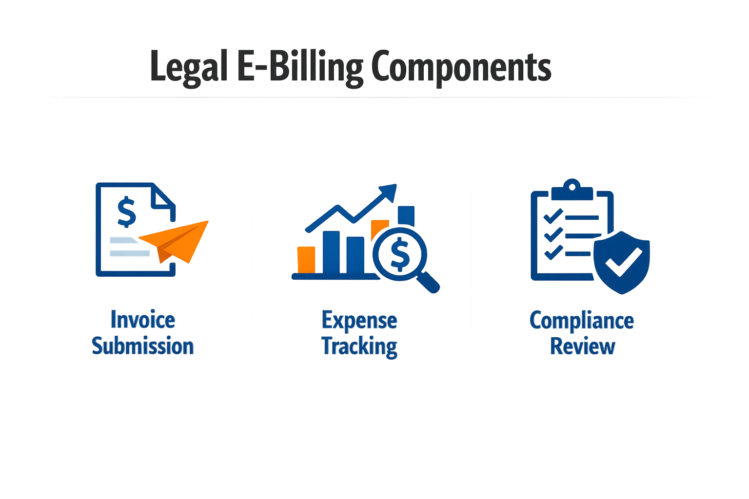 Components of legal e-billing