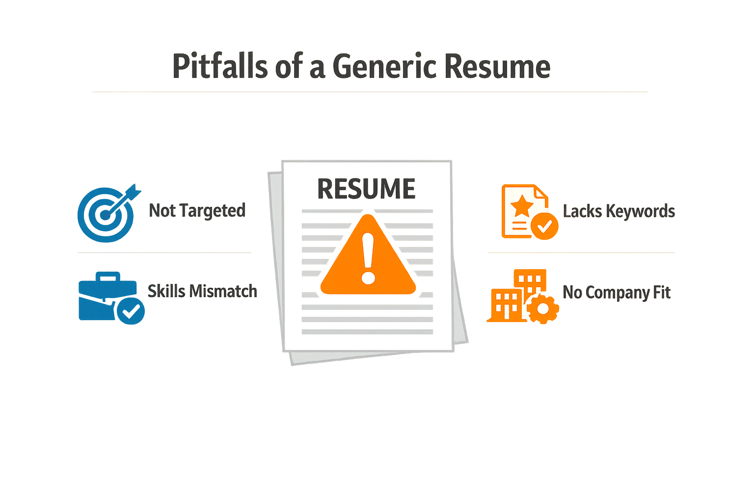 Infographic on the need for resume personalization