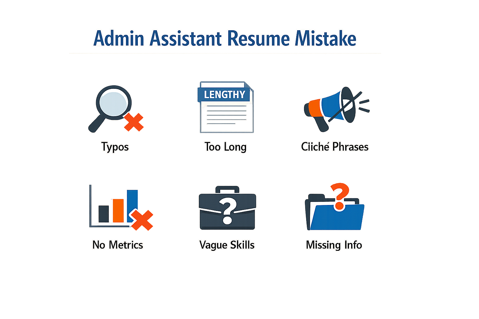 Checklist of common resume mistakes