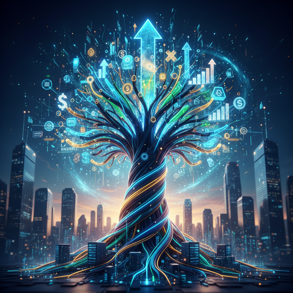 AI infrastructure investment with fiber networks