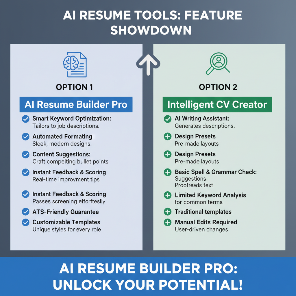Analysis of AI Resume Tool Option 1