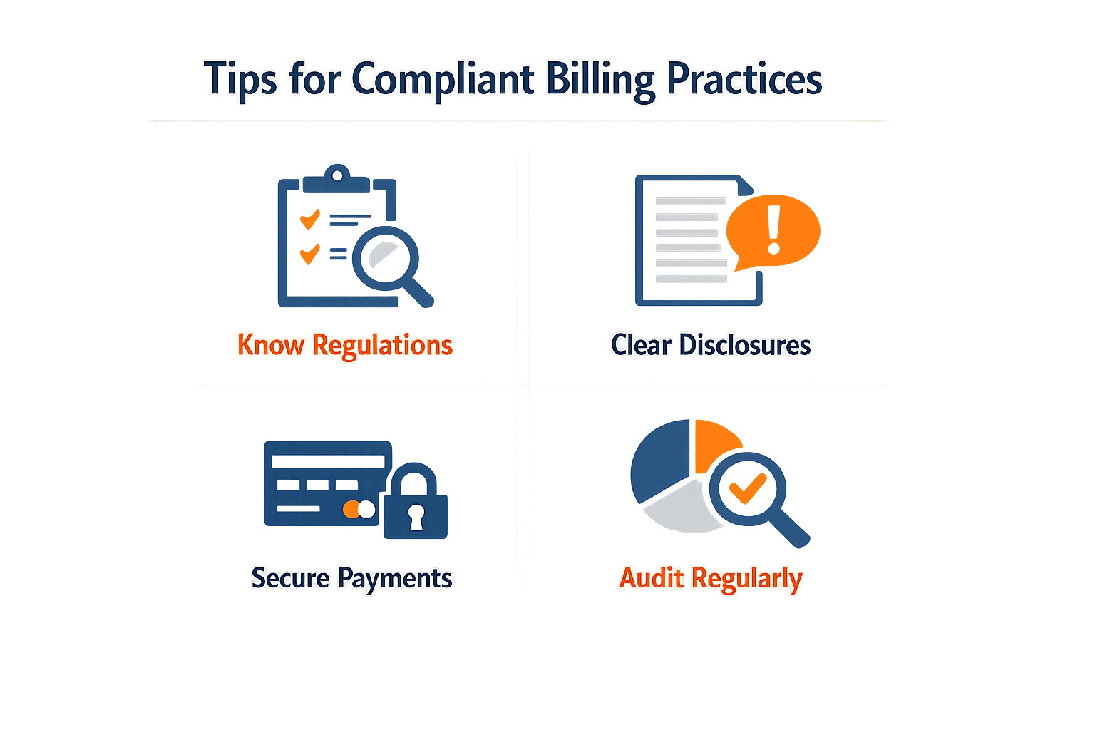 Tips for compliant billing practices showing Block Billing compliance strategies