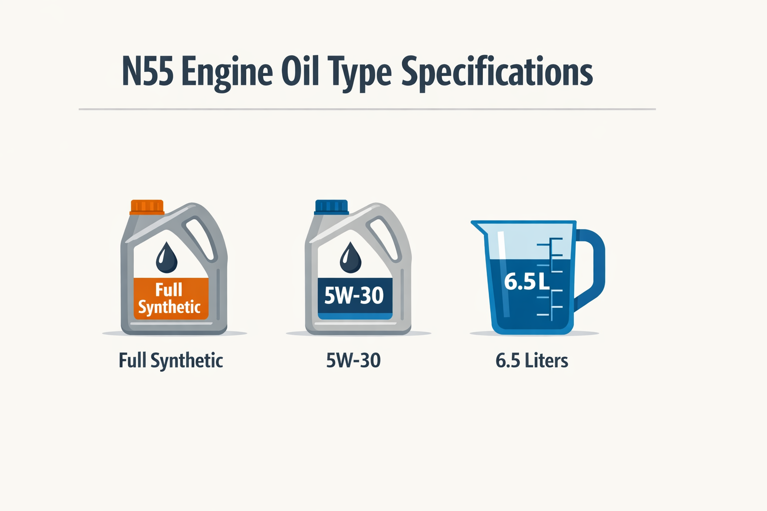 N55 engine oil type specifications