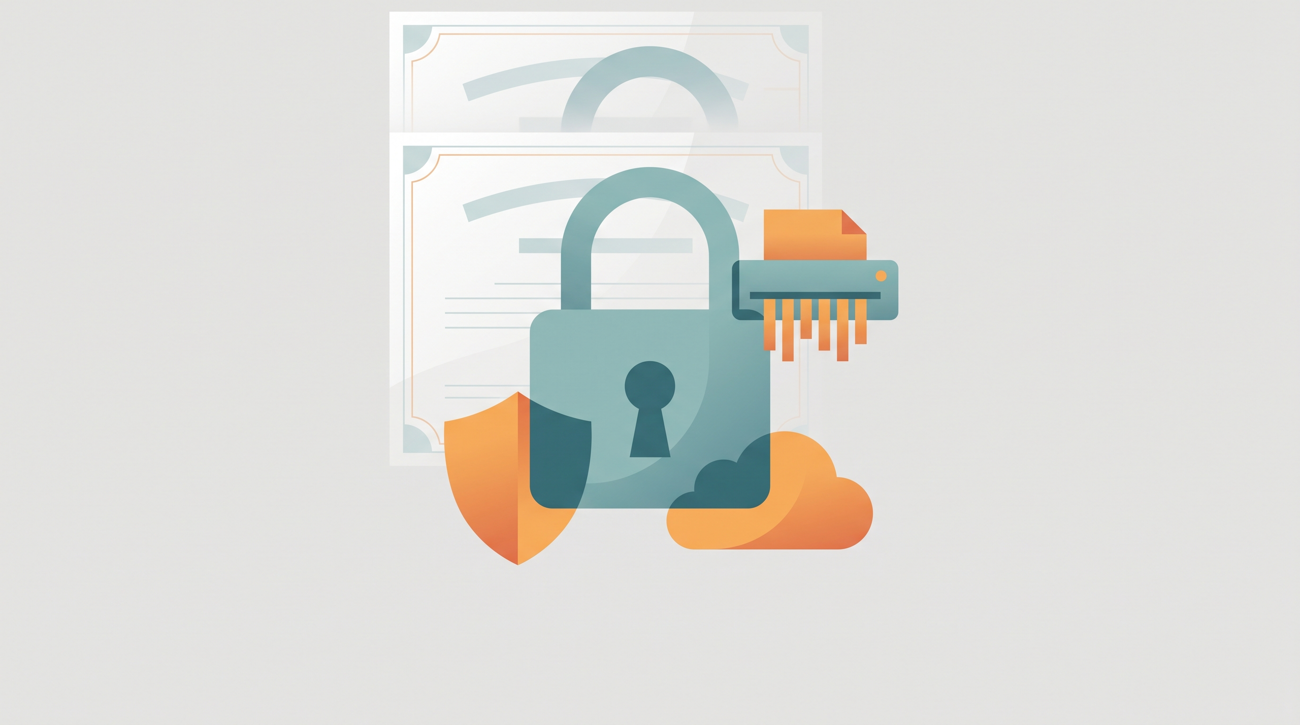 Certificate of Data Destruction Template Hero Image