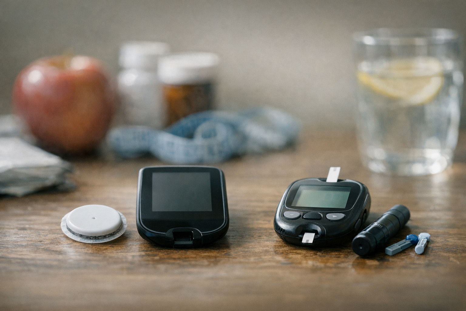 Comparison of CGMs and finger-prick meters for glucose monitoring.