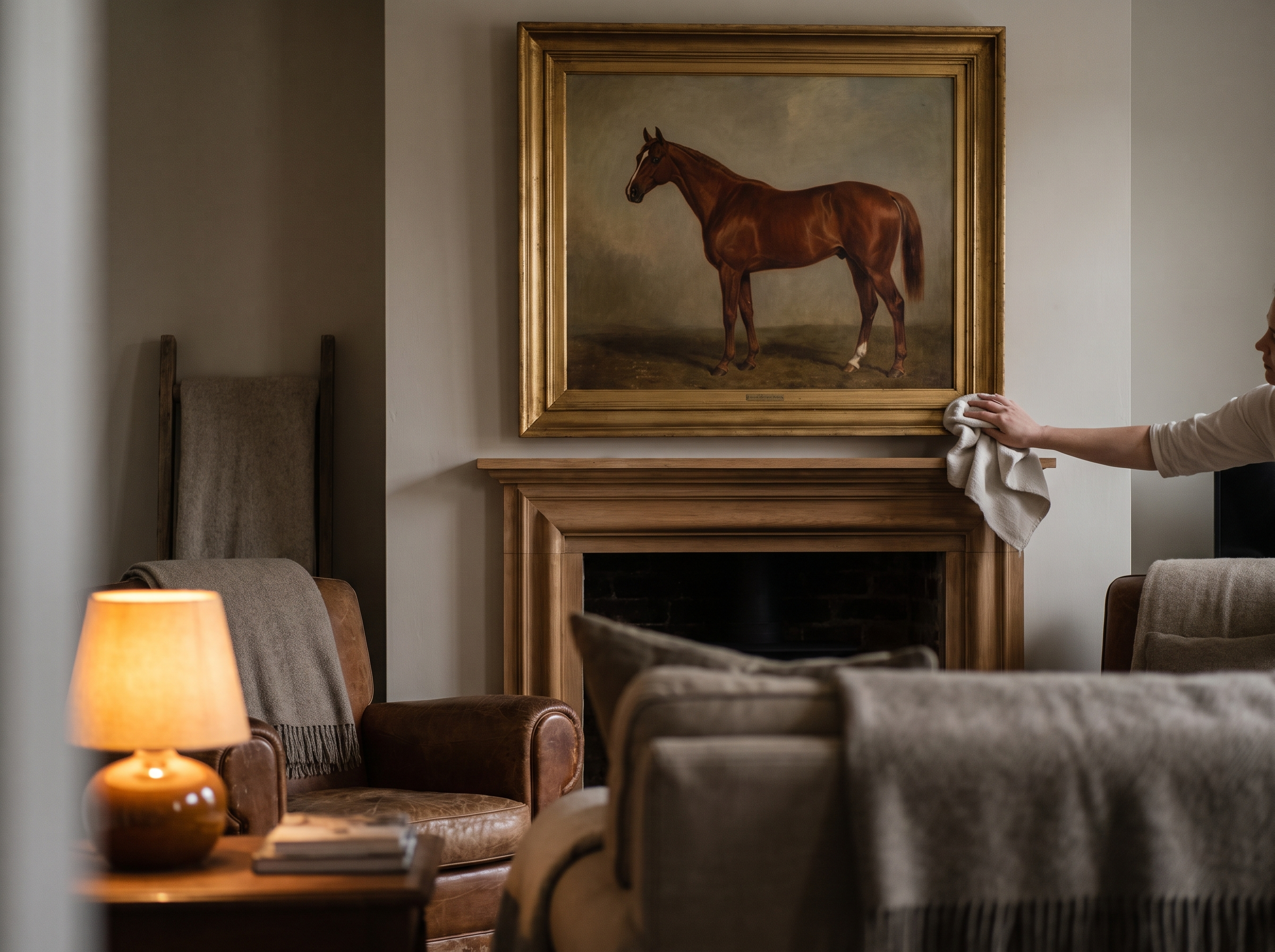 Custom horse portrait illustration