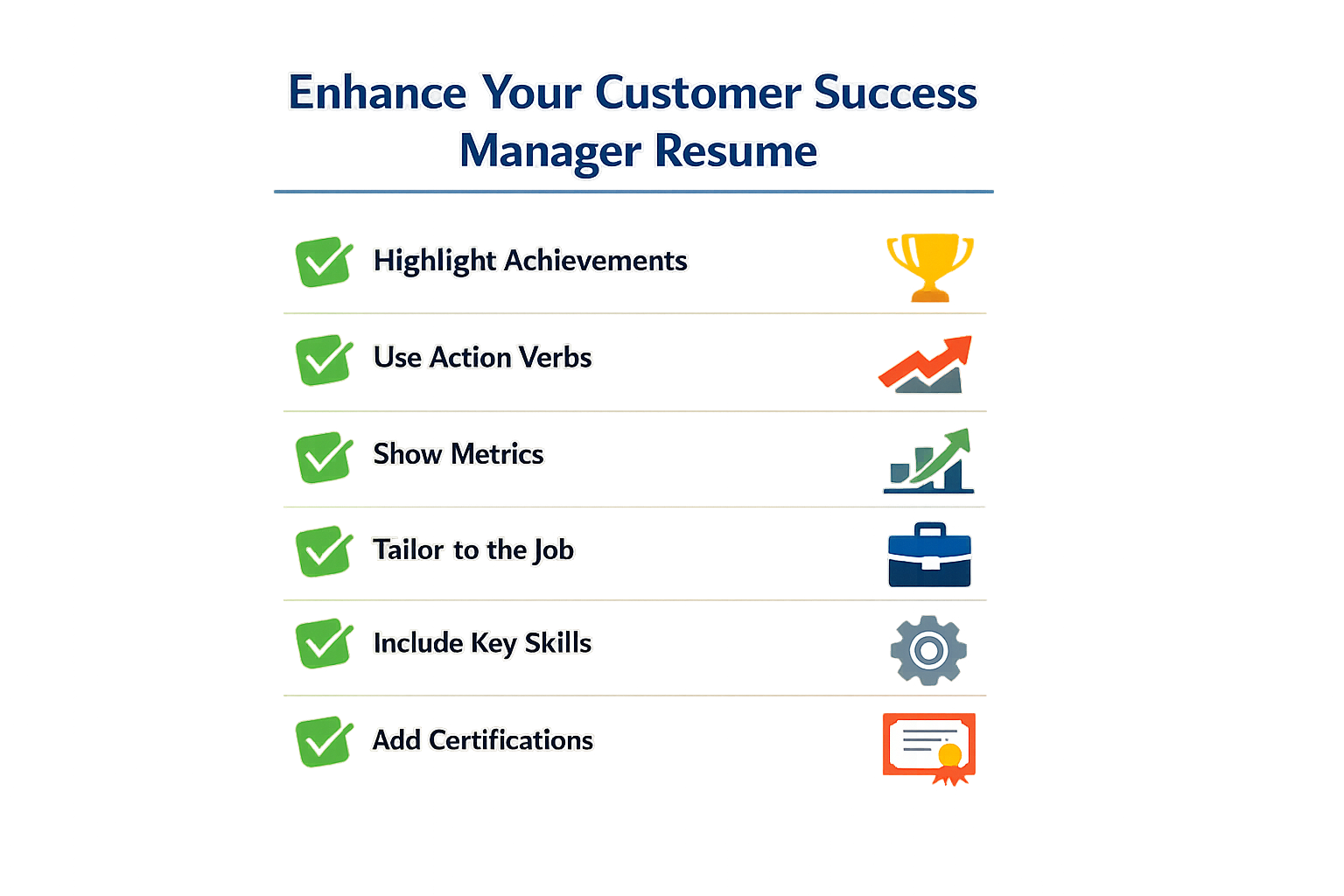 Tips and tricks for a winning resume