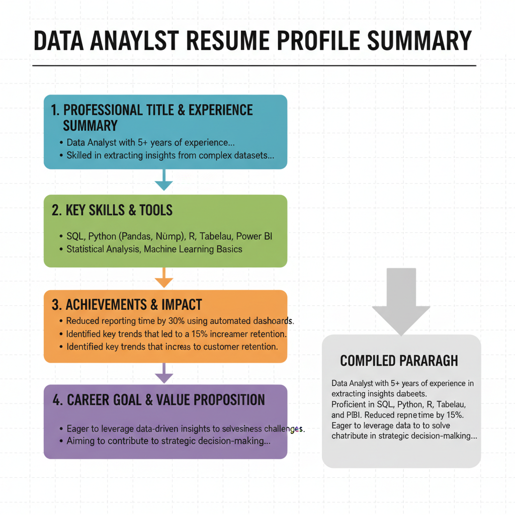 Image for section on creating a strong profile summary