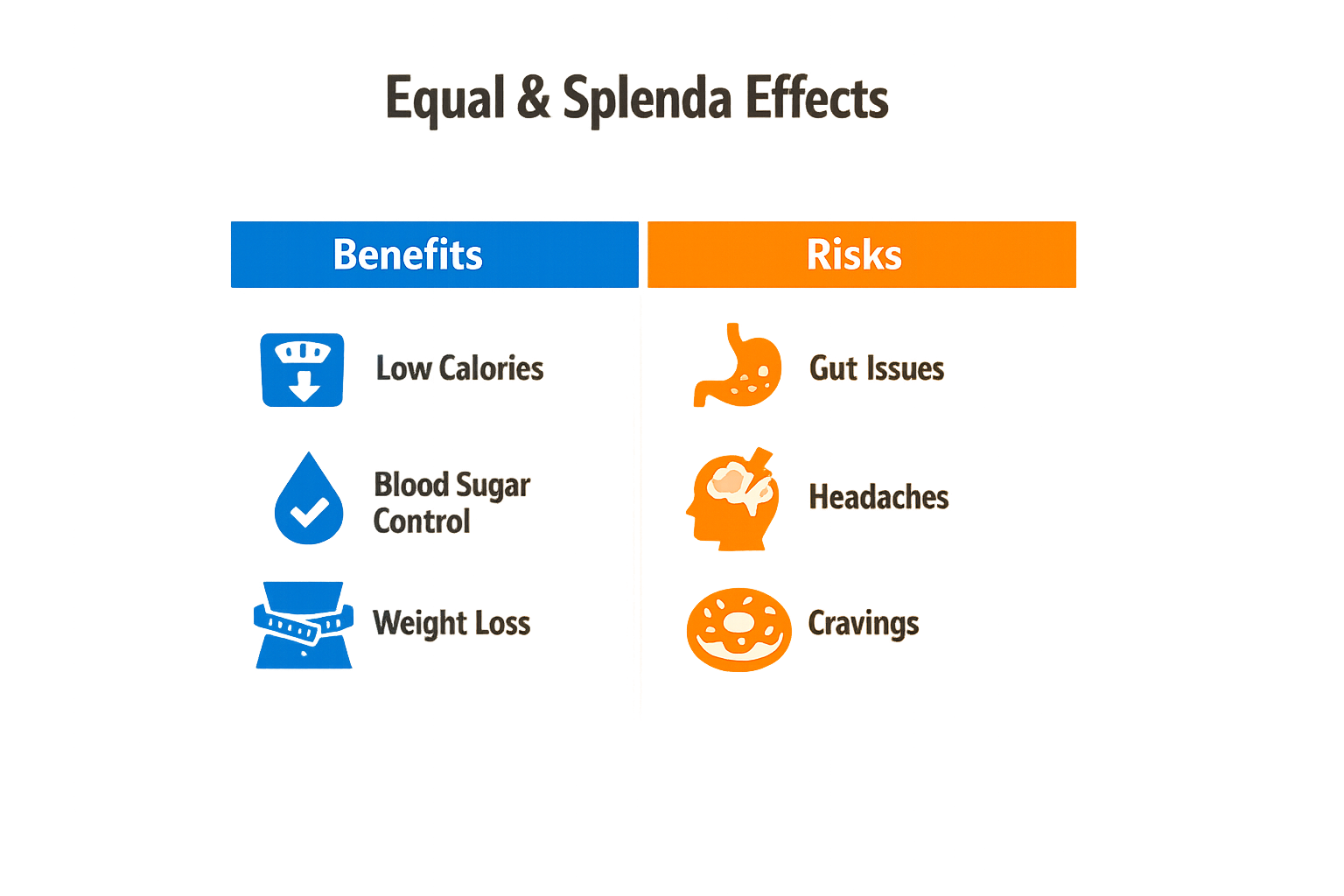 Health effects of Equal and Splenda