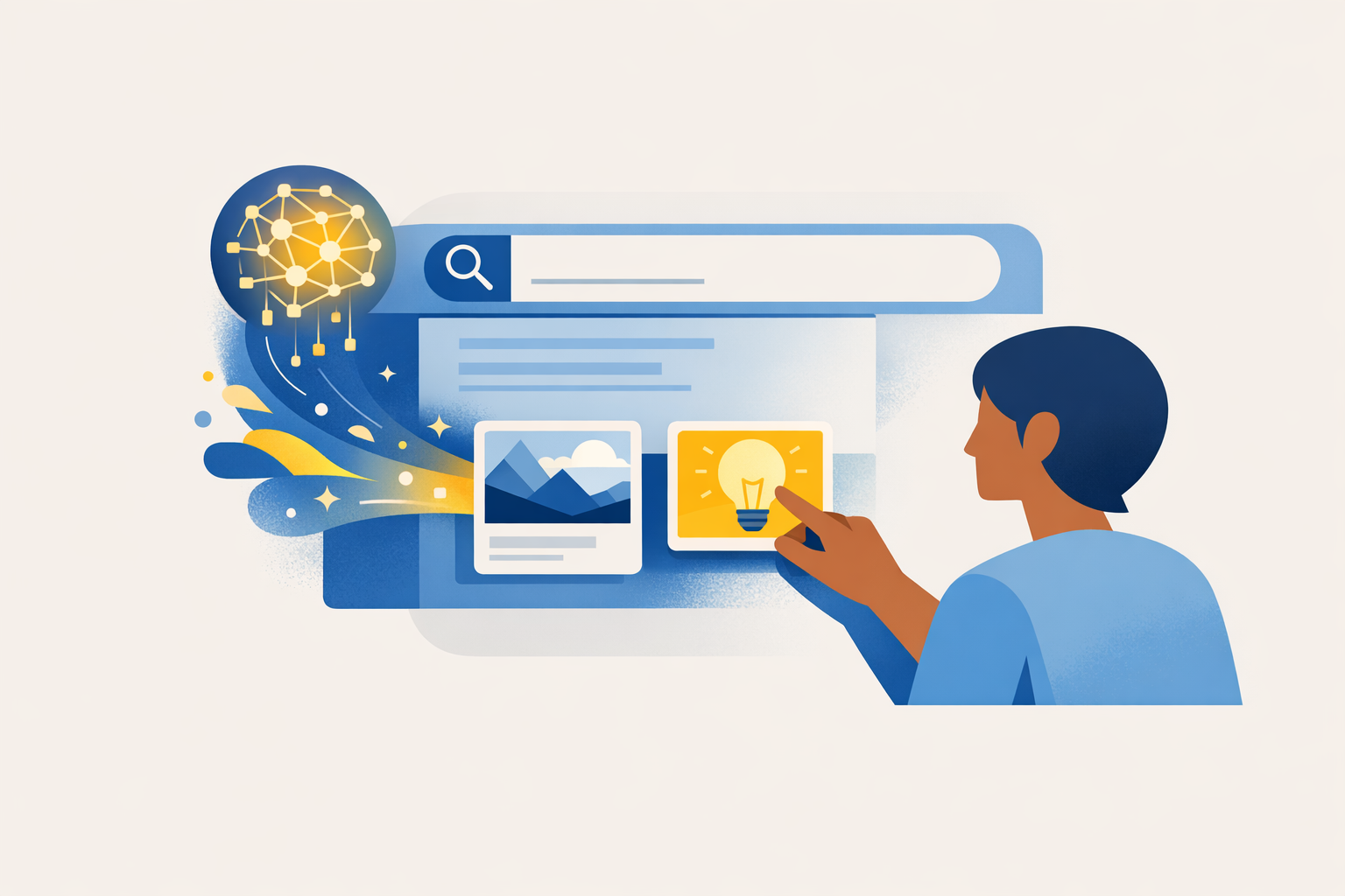 Diagram illustrating geo seo and generative engine optimization concepts for AI-powered search platforms