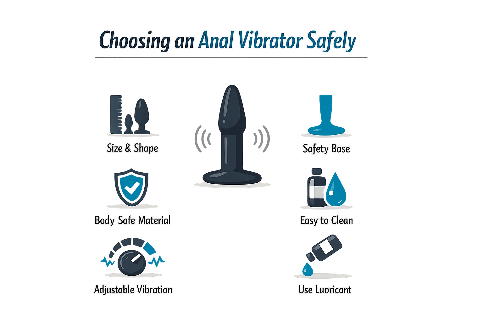 Step-by-step guide to choosing an anal vibrator safely.