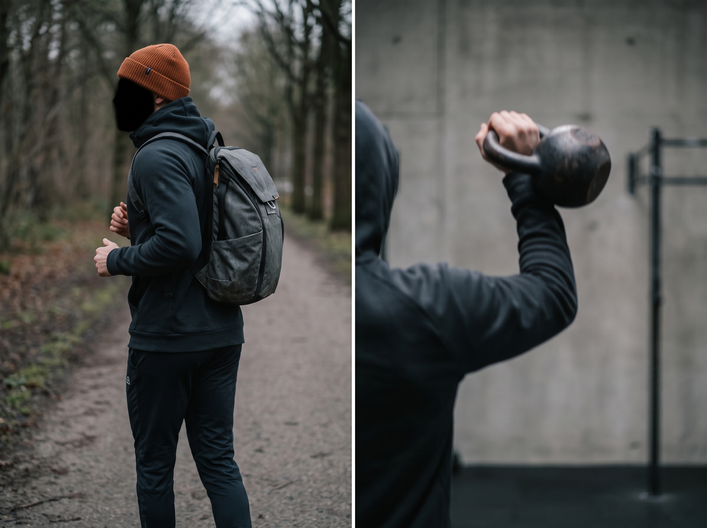 A person exercising to manage A1C levels