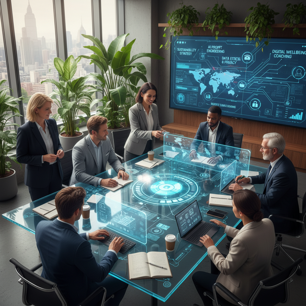 Diverse professionals collaborating on job market skills for 2026