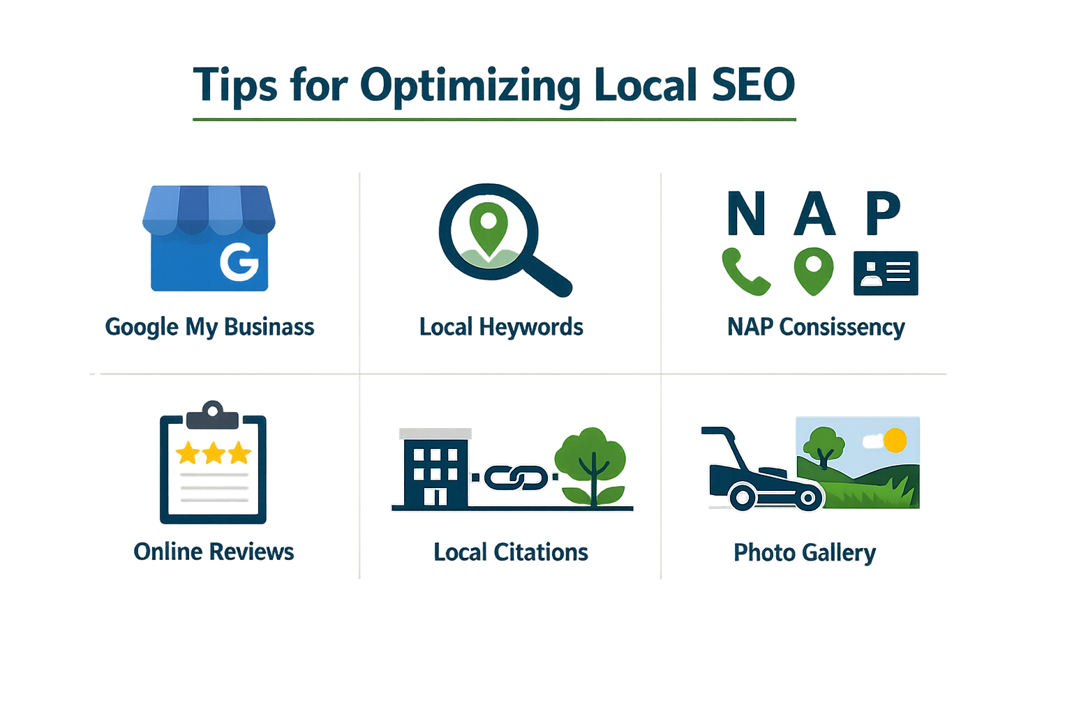 Tips for optimizing local SEO for landscaping businesses