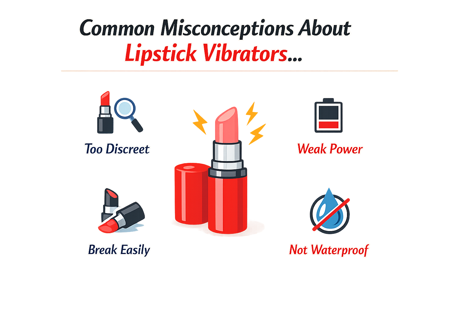 Common misconceptions about lipstick vibrators
