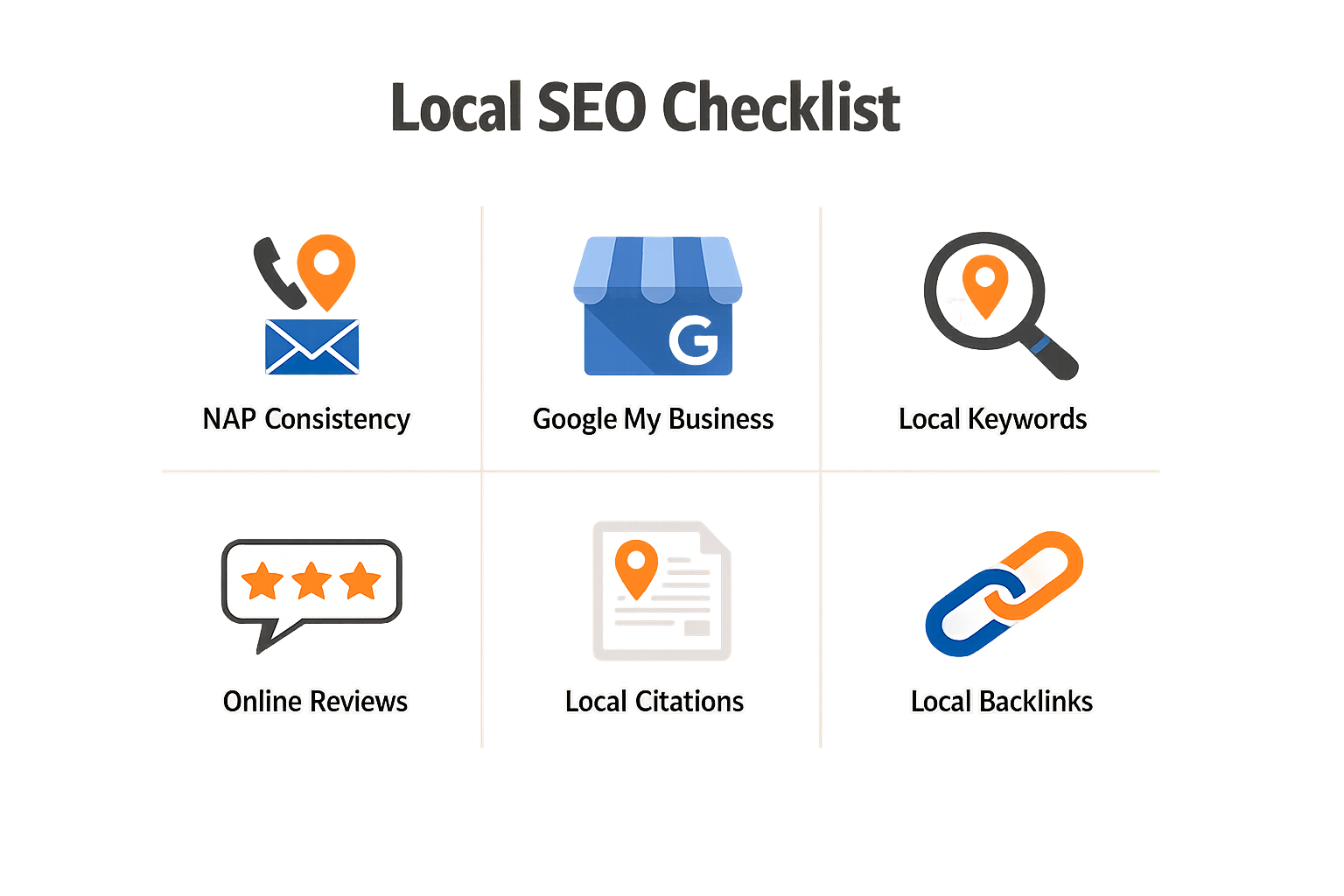 Step-by-step checklist for optimizing local SEO