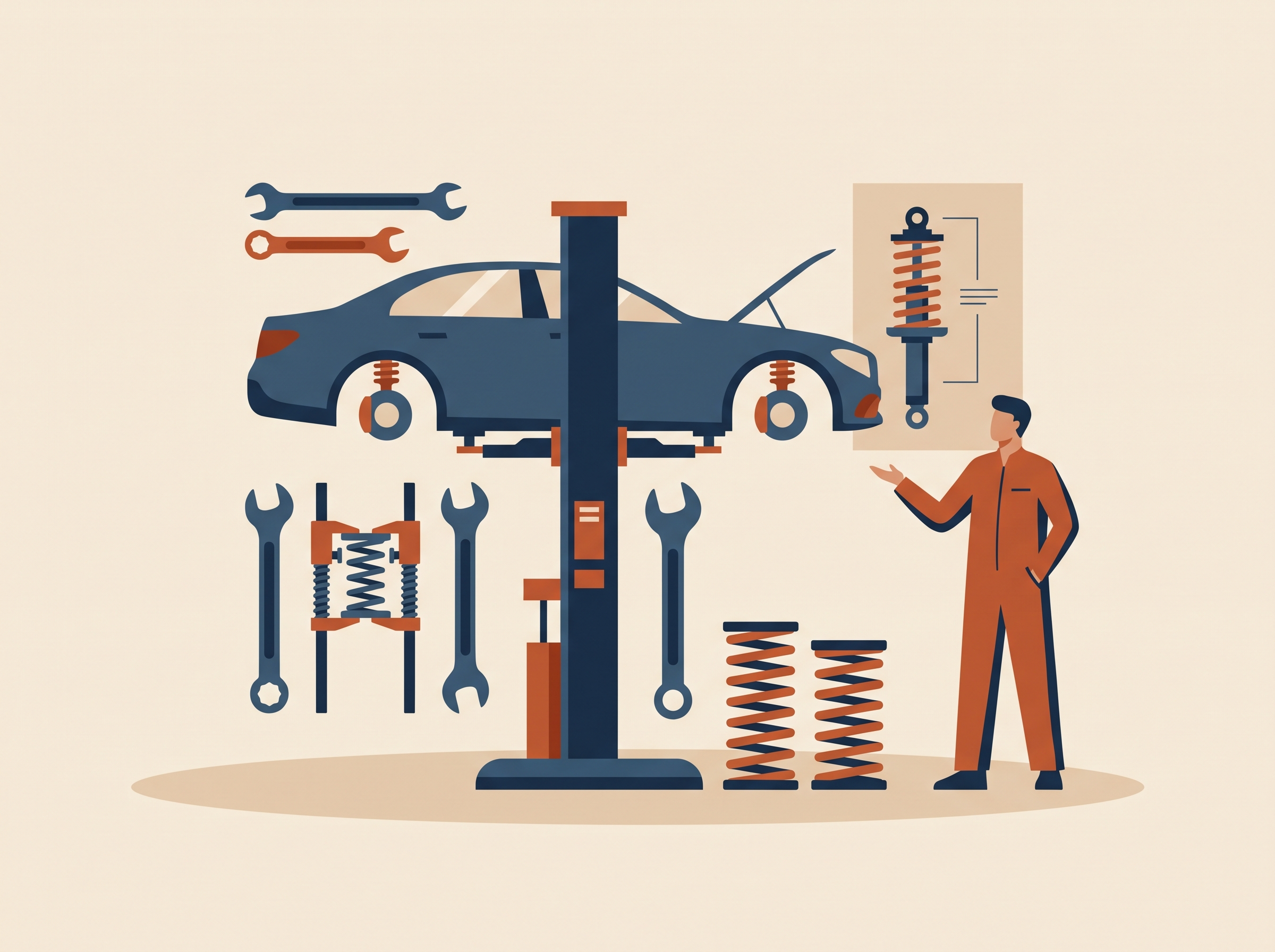 Tools and tips for suspension installation.