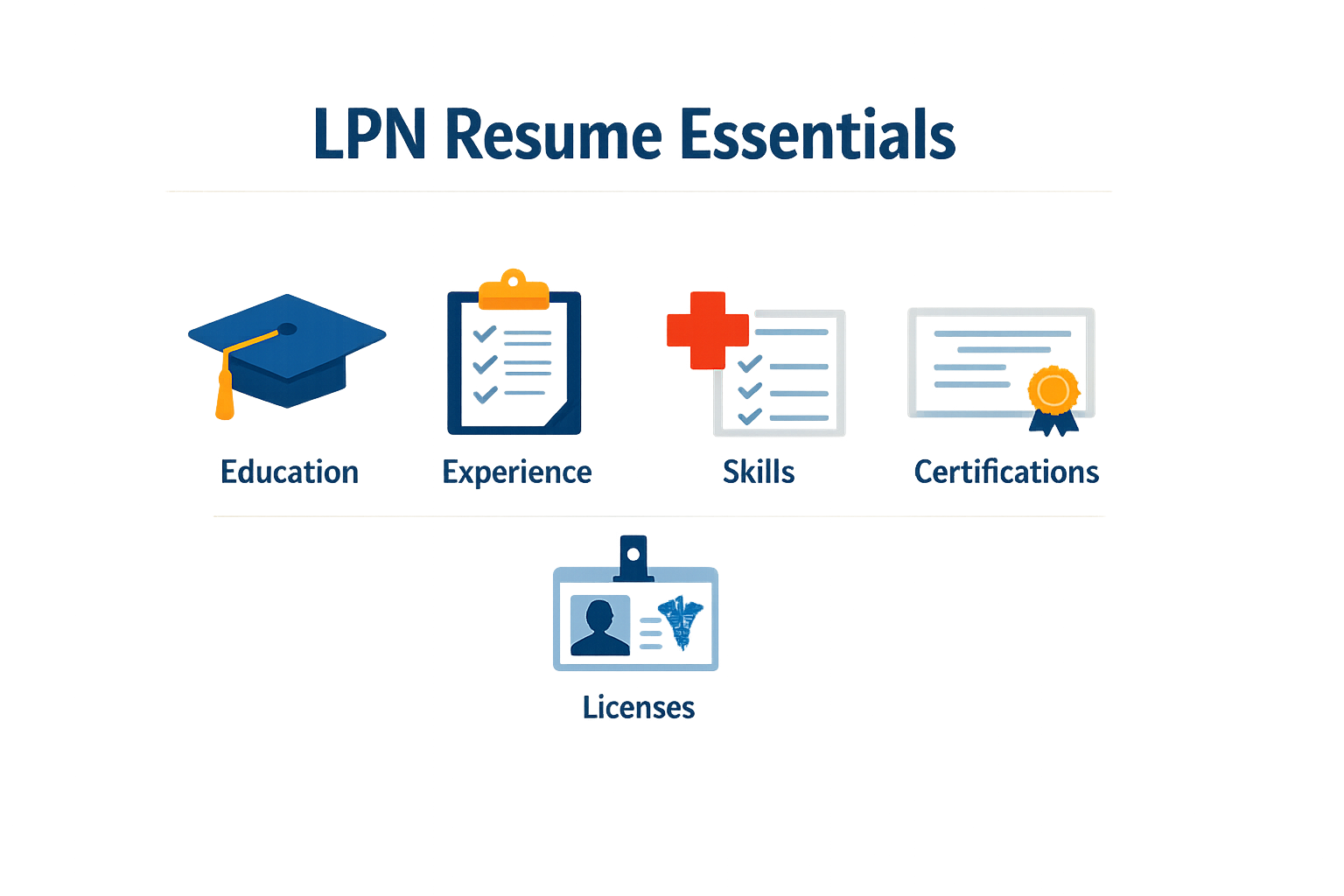 Key components of an LPN resume