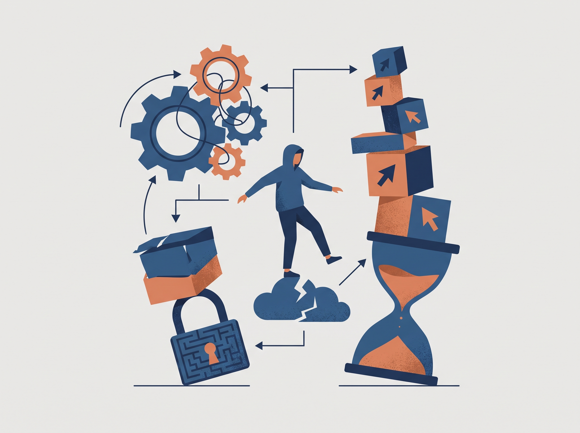 Image highlighting common challenges in micro-SaaS