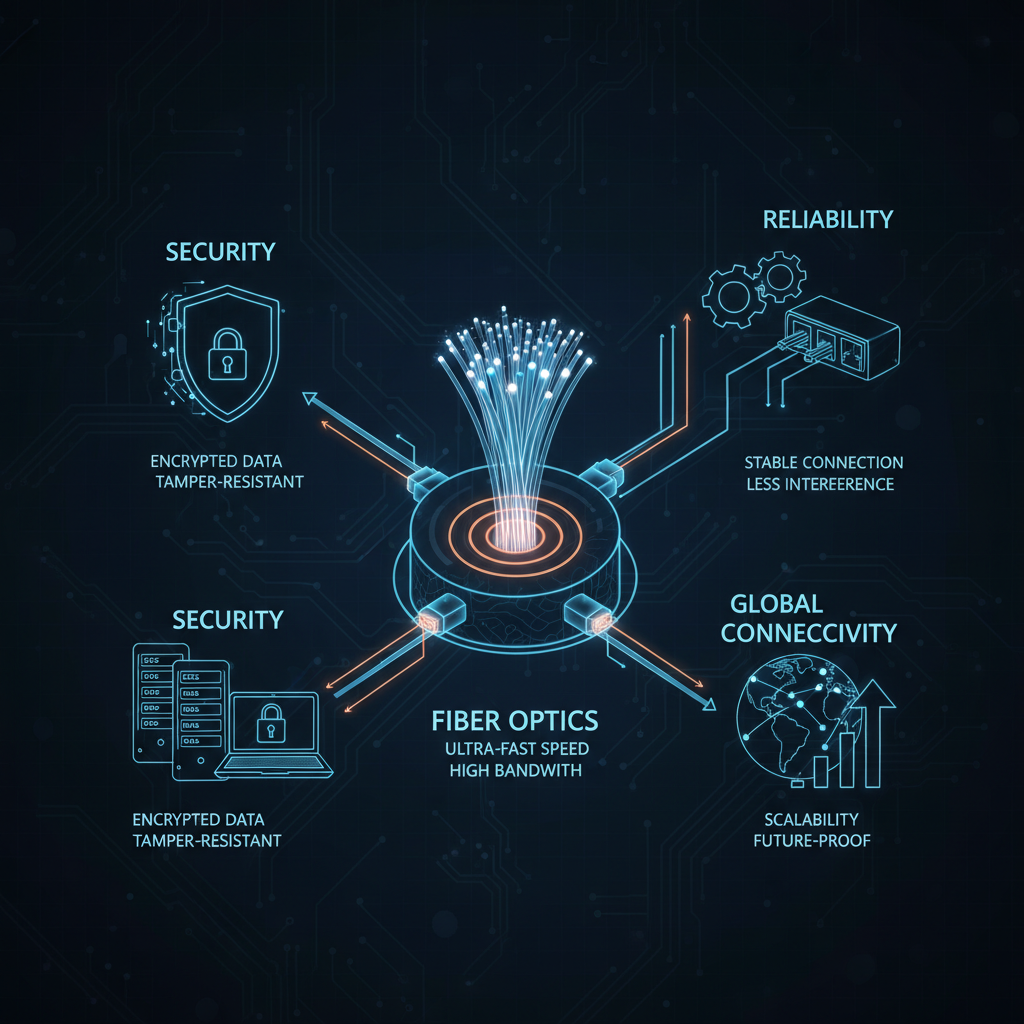 Illustration of wired network advantages for edge AI