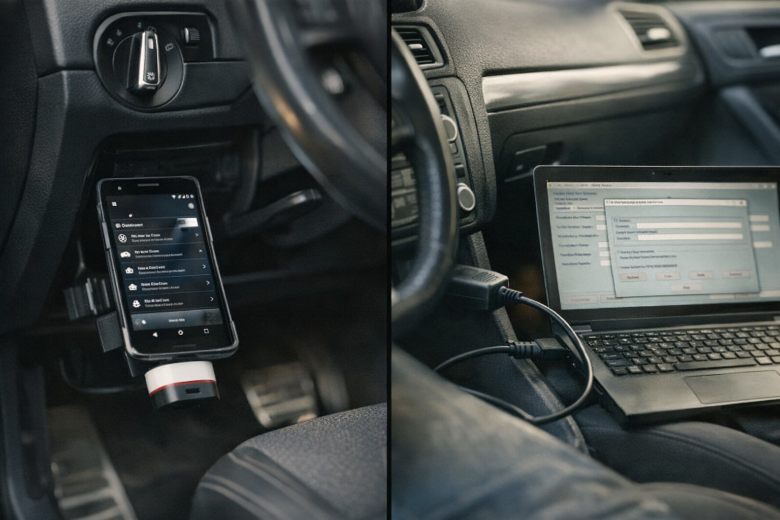 Comparison of OBDeleven and VCDS diagnostic tools