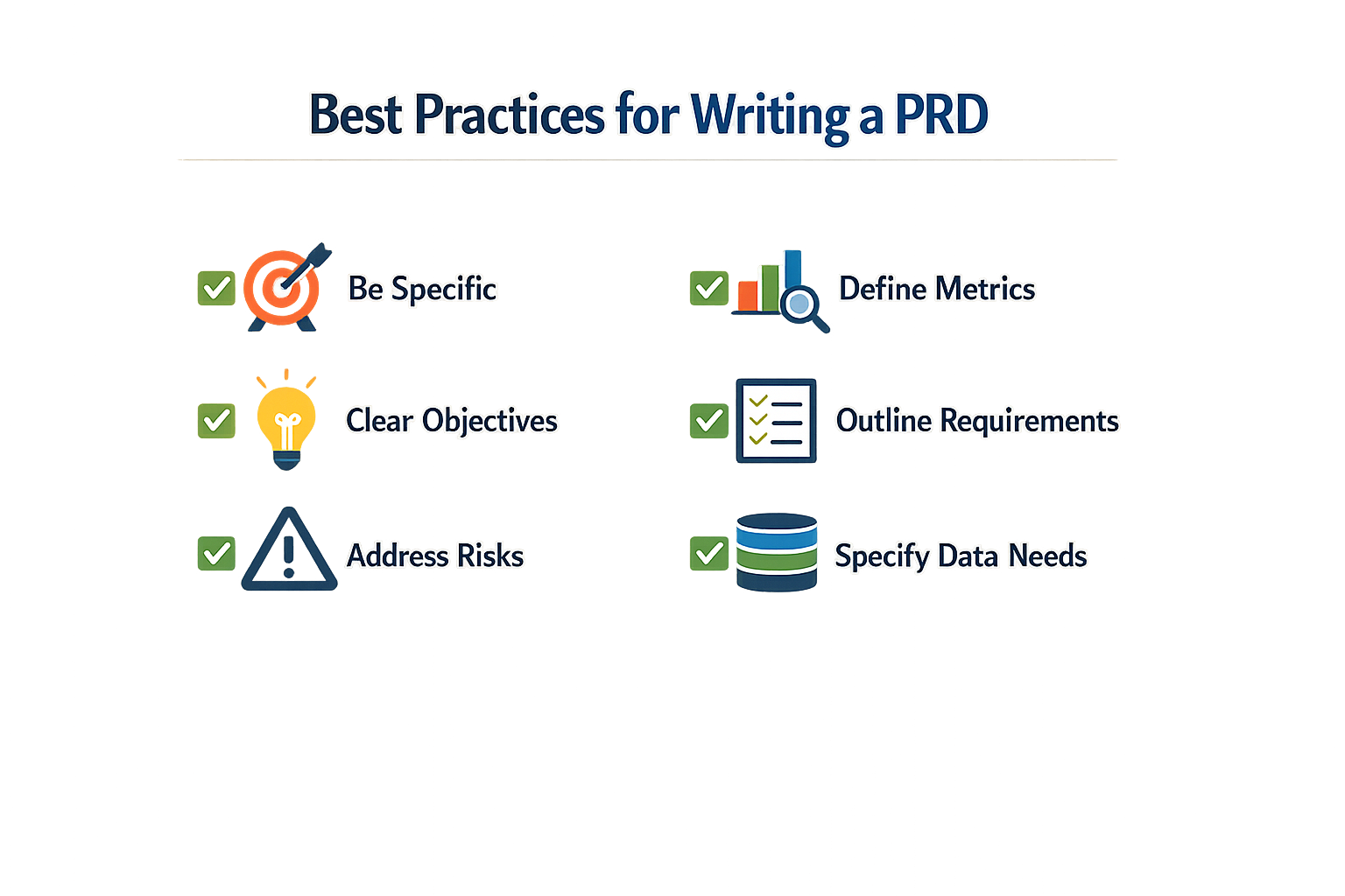 Best practices for structuring PRDs when working with AI app builders and code generators