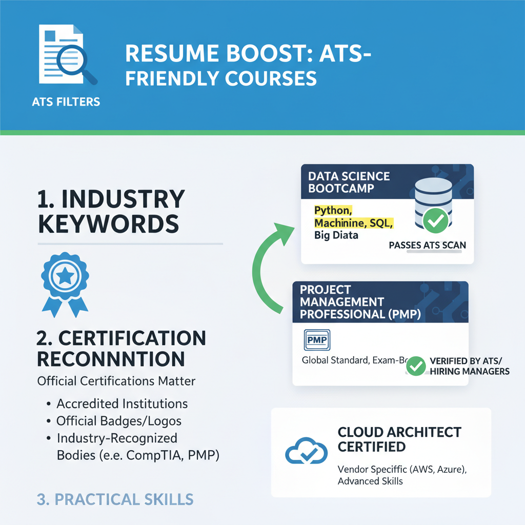 How to Choose Resume Boosting Courses That Pass ATS Filters