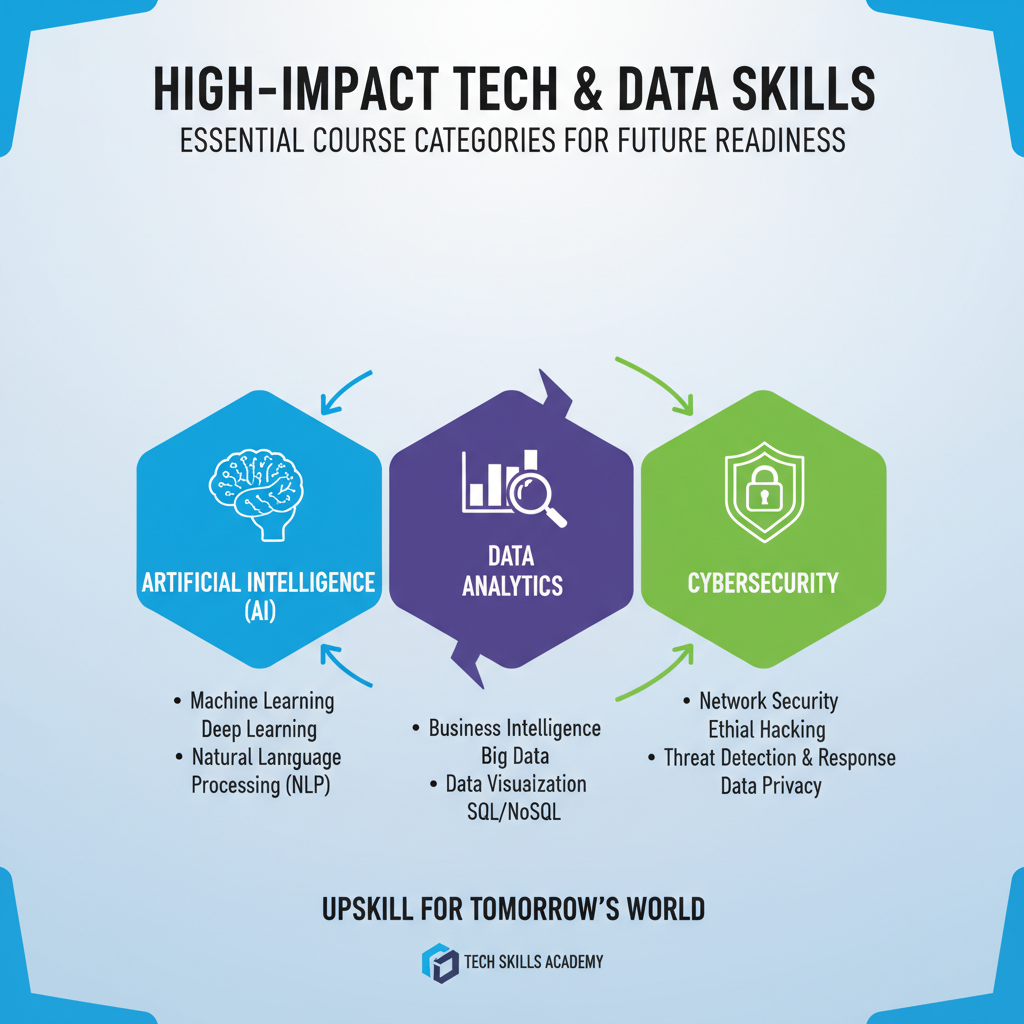 Technology and Data Skills: High-Impact Course Categories