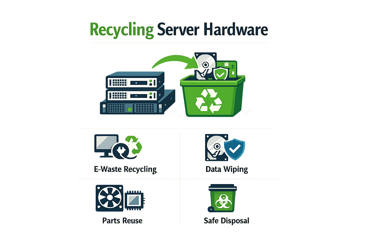 Recycling server hardware
