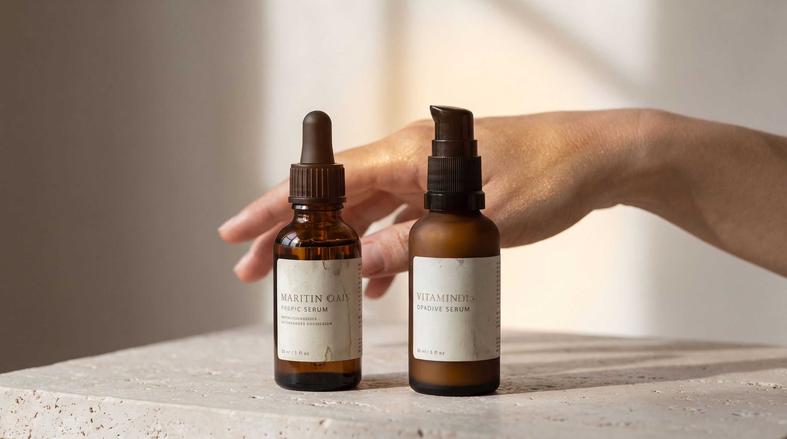 Comparison of SkinCeuticals C E Ferulic and Timeless Vitamin C serums