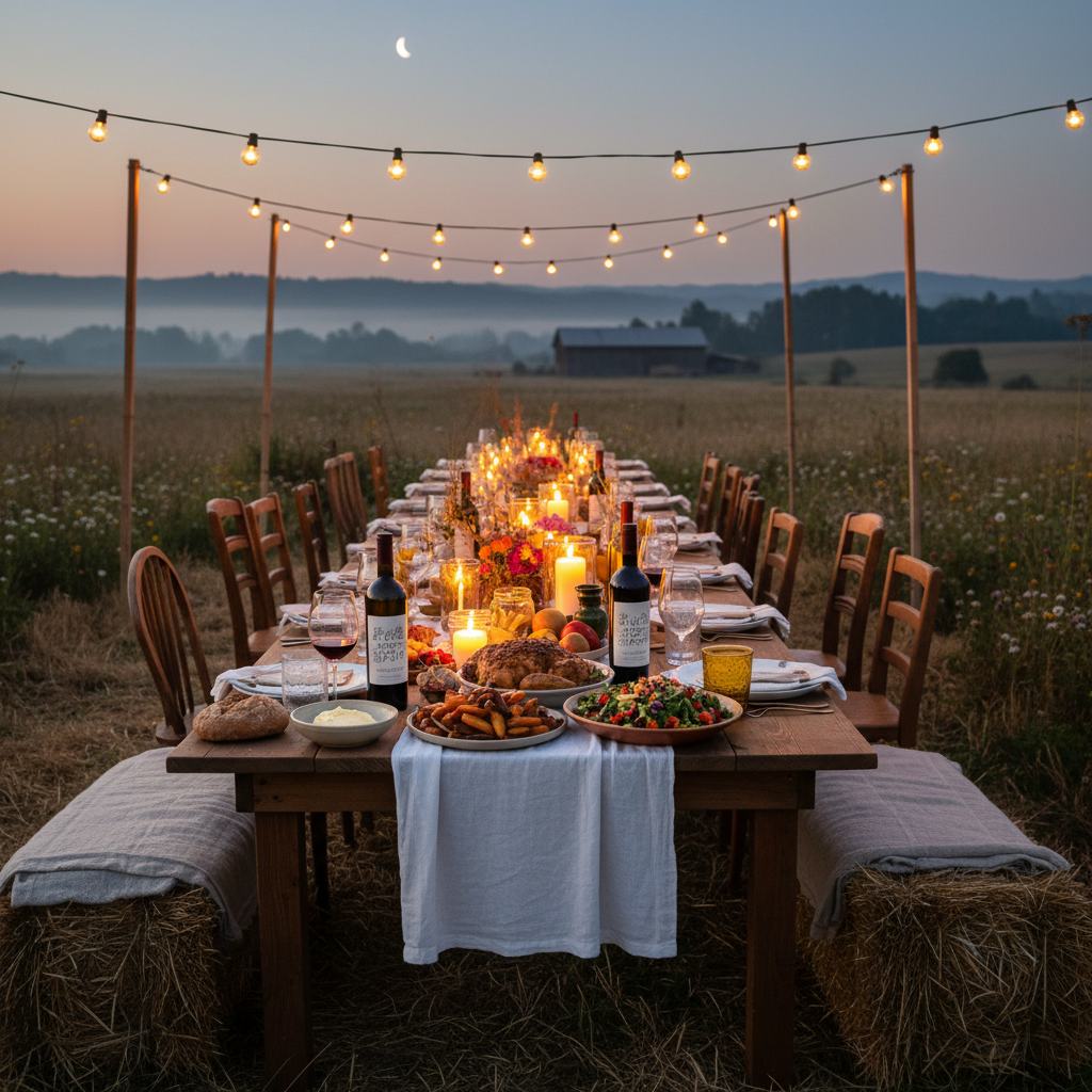Farm-to-table dining experience