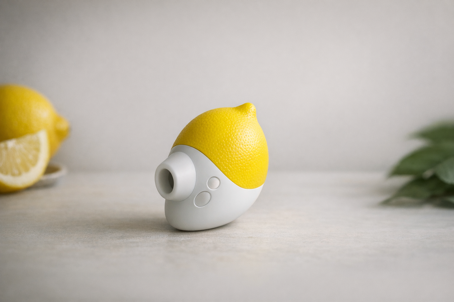 The Lemon Toy displayed on a neutral background
