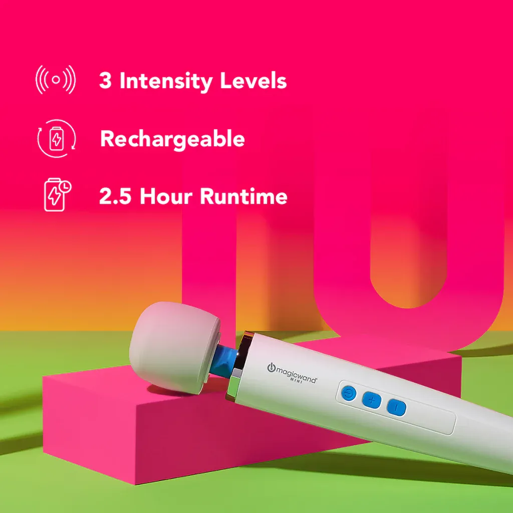 Magic Wand Mini rechargeable cordless wand vibrator