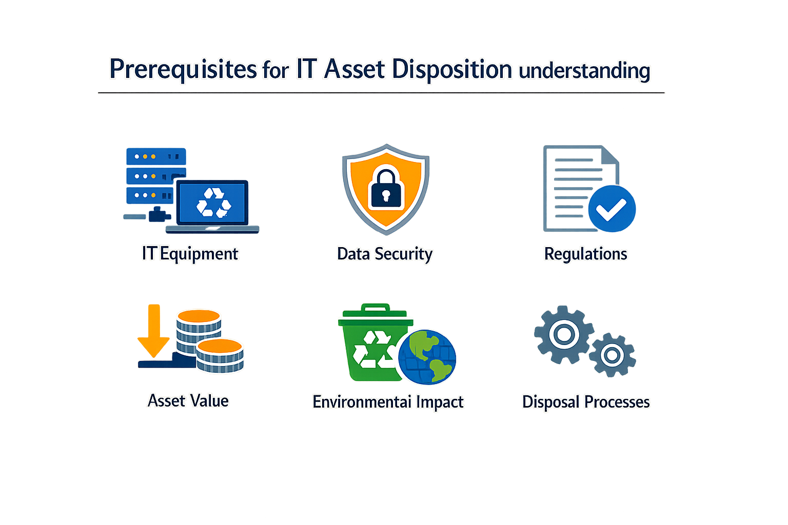 Prerequisites for IT Asset Disposition understanding.