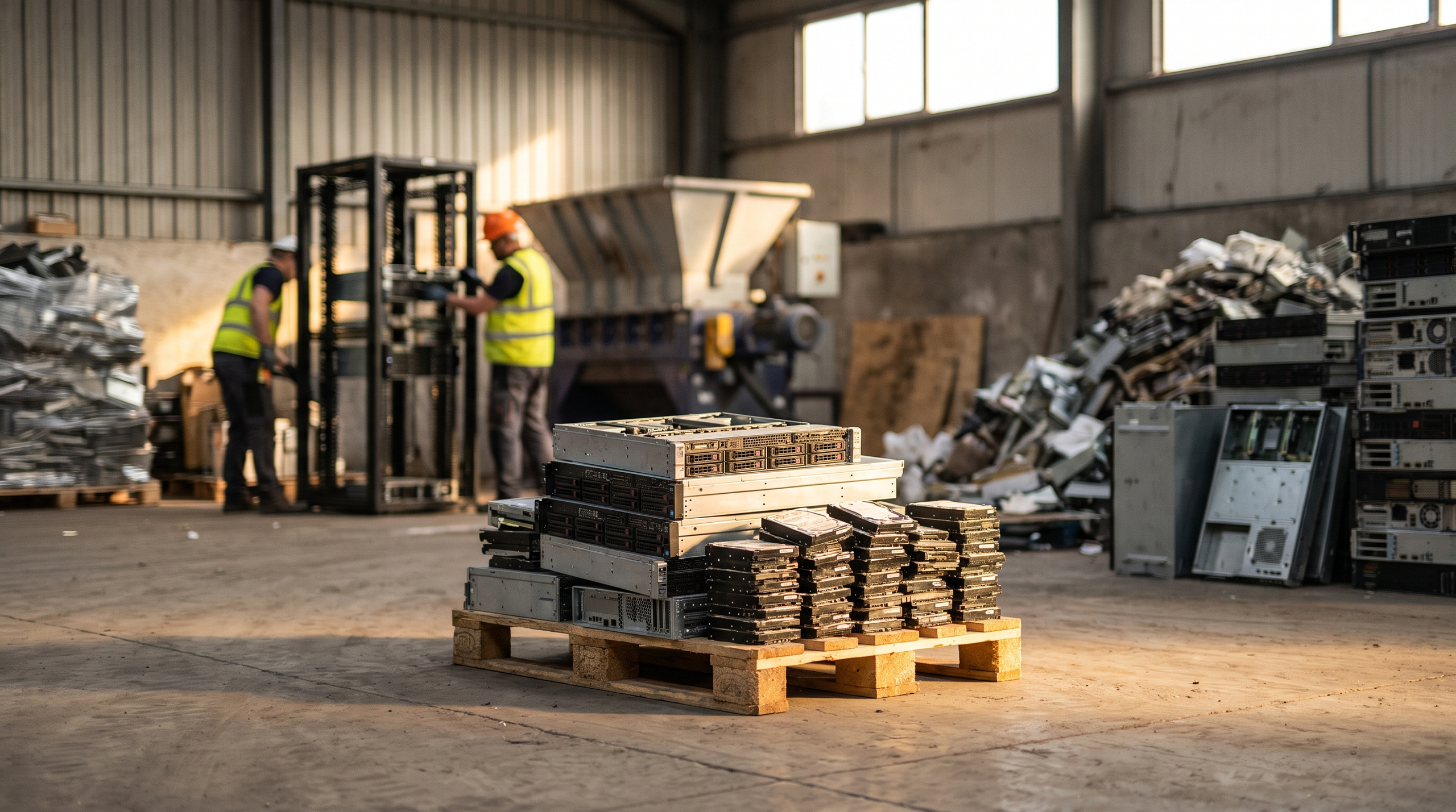 Overview of server disposal processes
