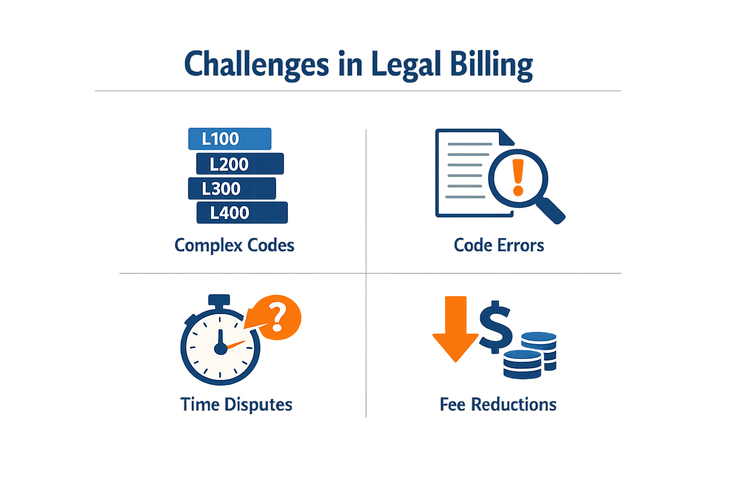 Challenges in legal billing