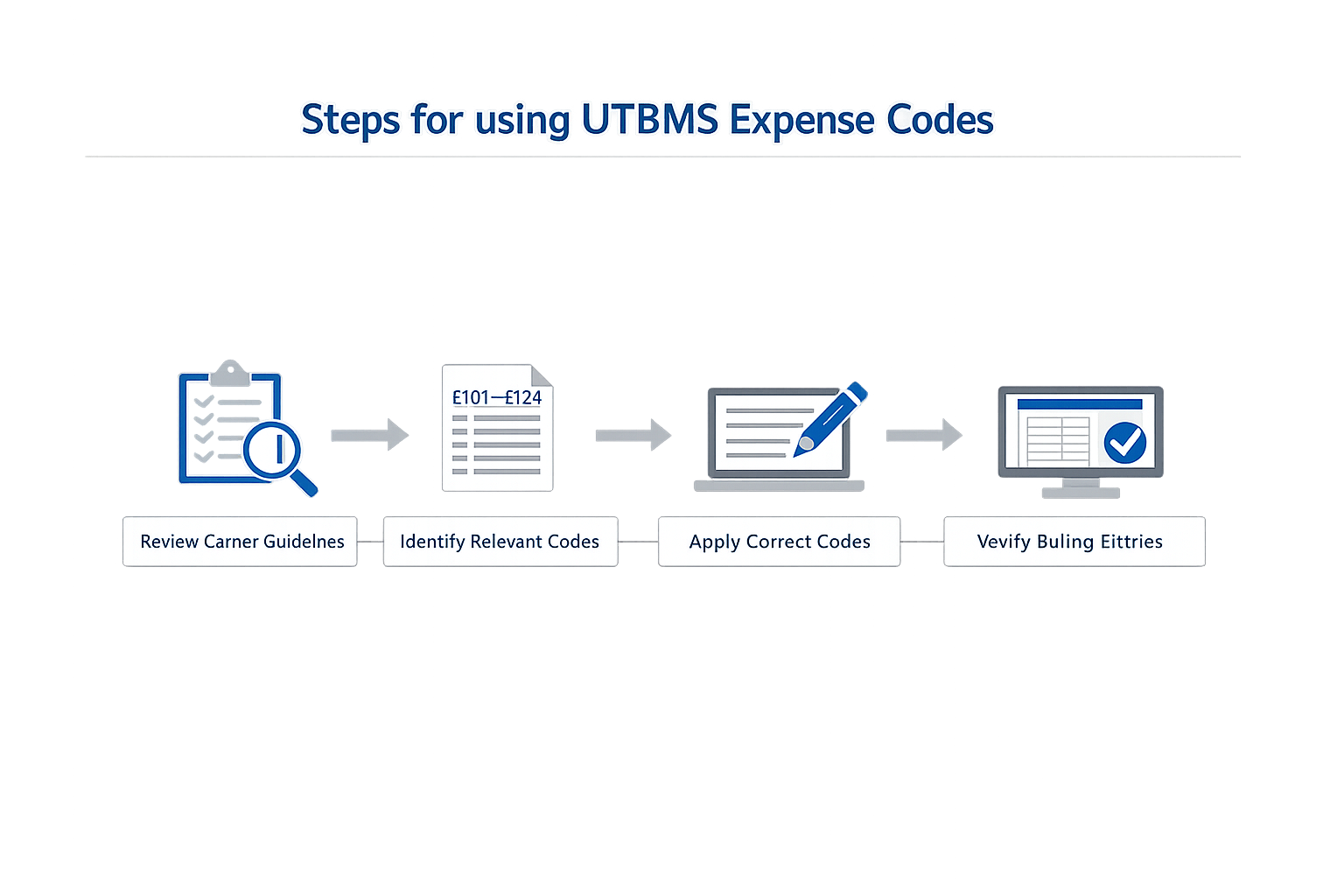 Steps for using UTBMS Expense Codes