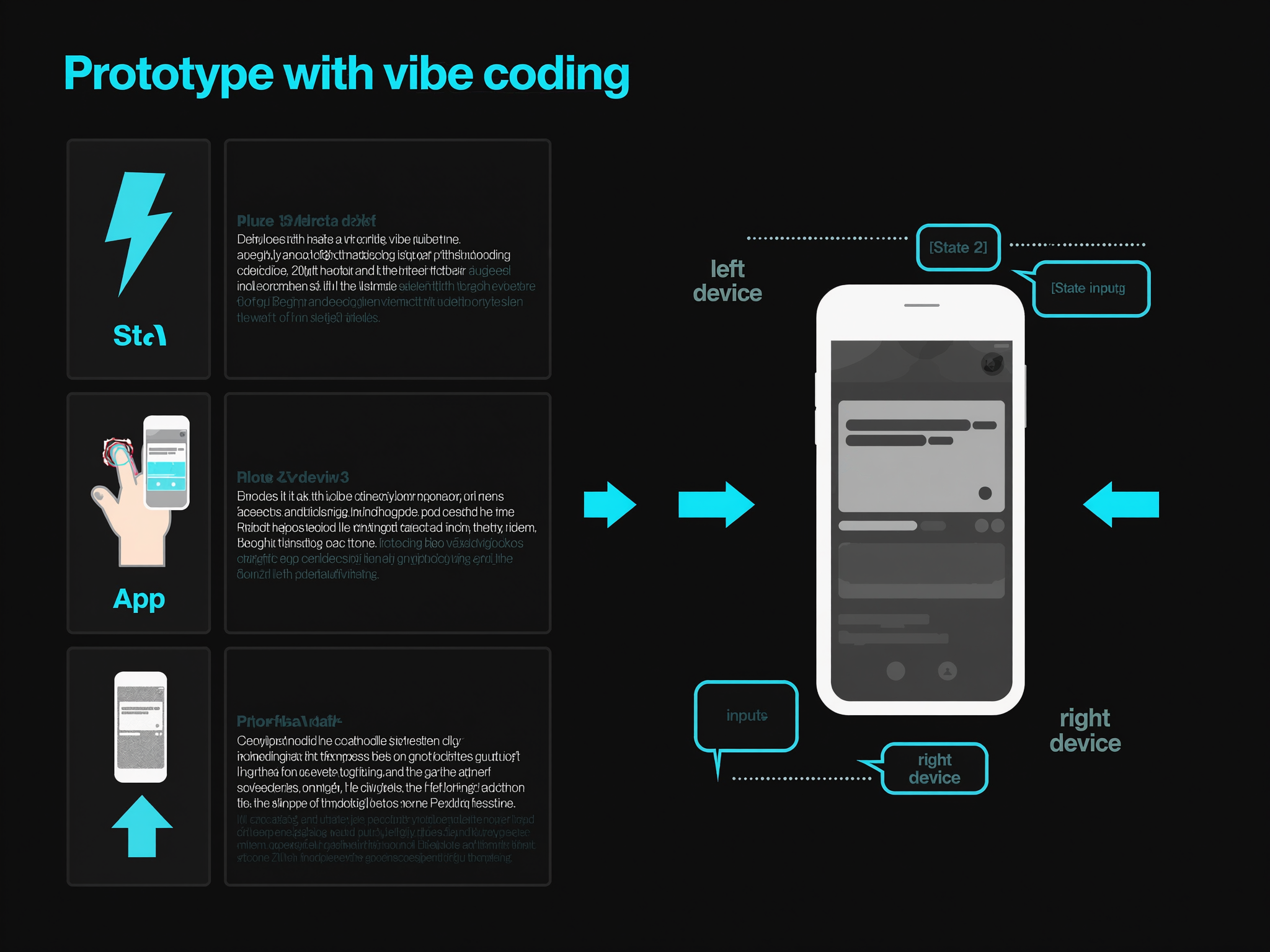 Creating a prototype in vibe coding