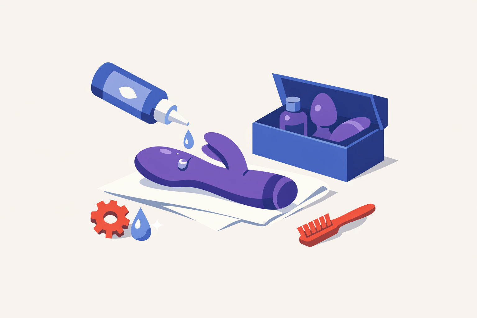 Practical advice for using lubricants with toys