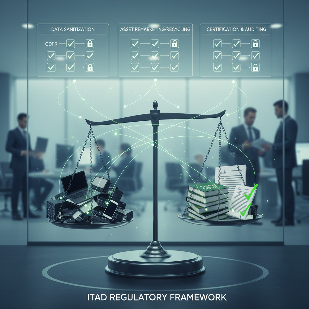 Visual representation of regulations in ITAD.
