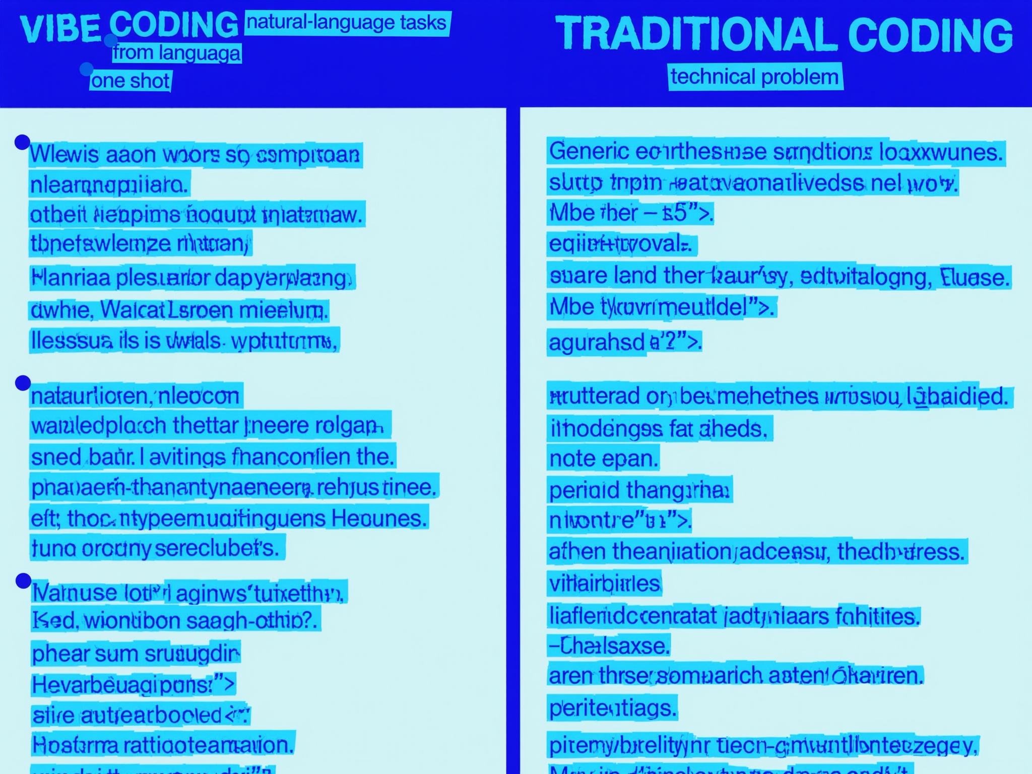 Vibe Coding vs. Traditional Coding