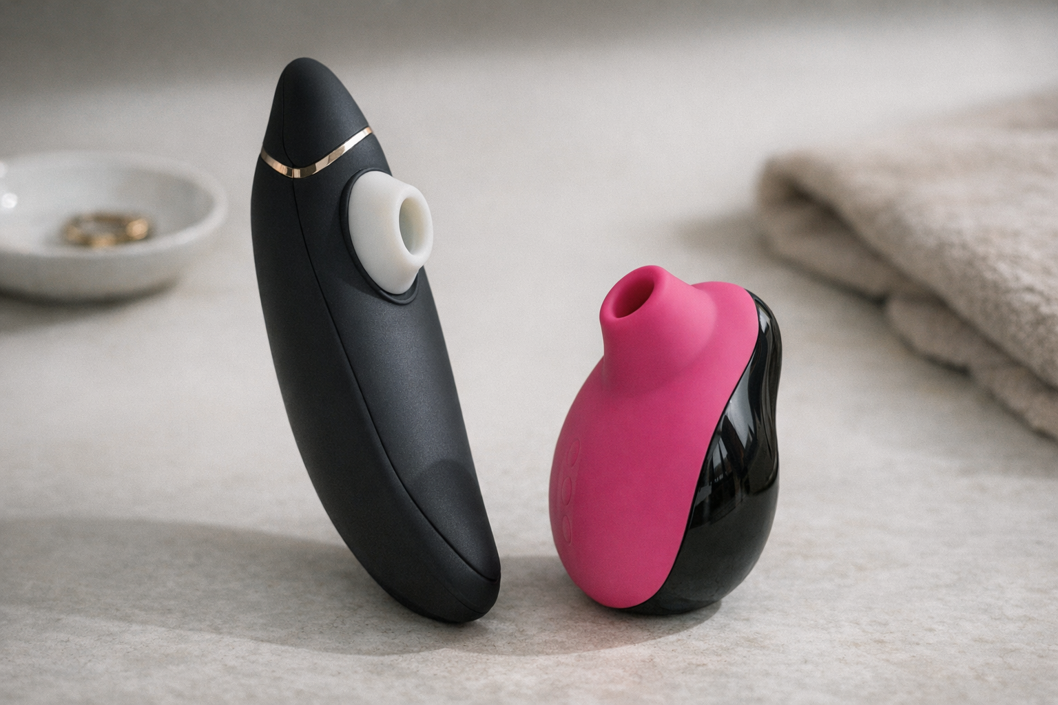 Womanizer Premium 2 and LELO Sona 2 comparison
