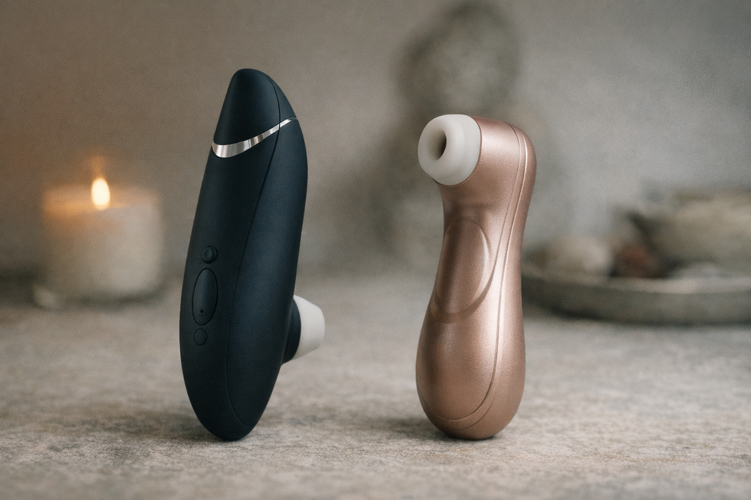 Womanizer Premium 2 vs Satisfyer Pro 2 clitoral stimulators comparison